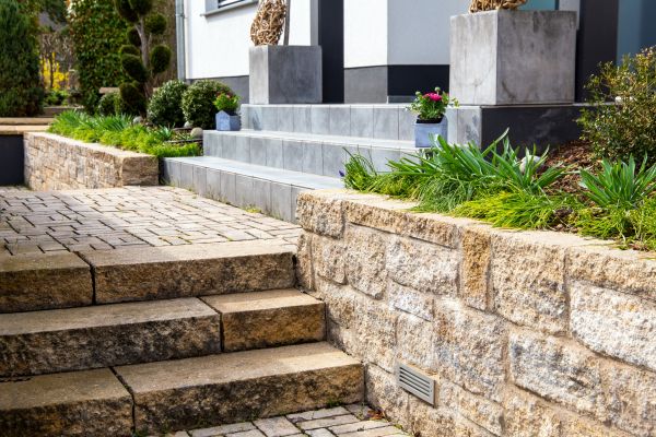 Stone Step Replacement in Renton