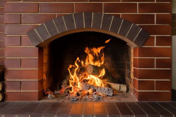 Brick Fireplace Installation in Renton