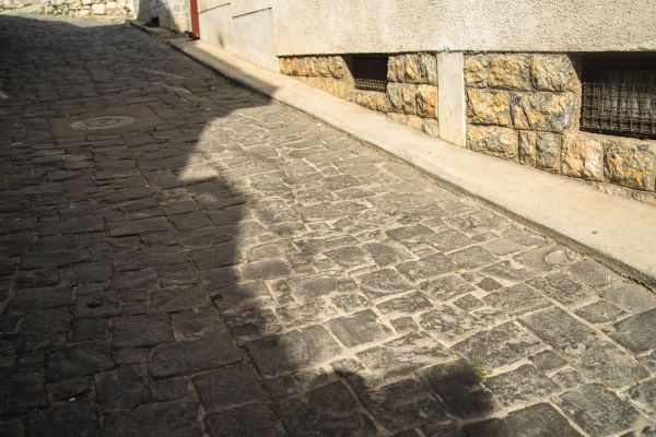 Stone Sidewalk Repair in Renton