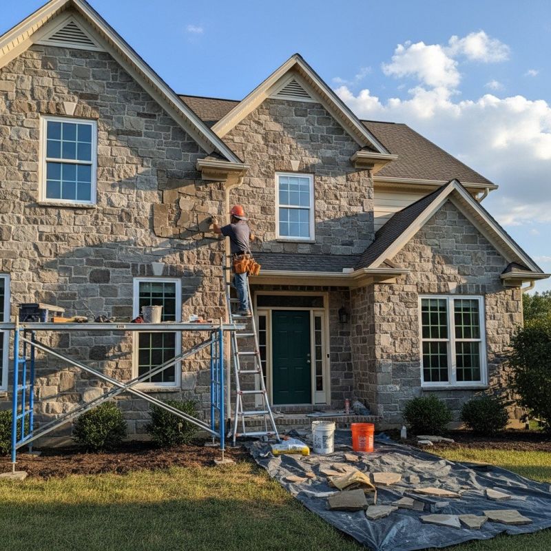 Stone Siding Repair